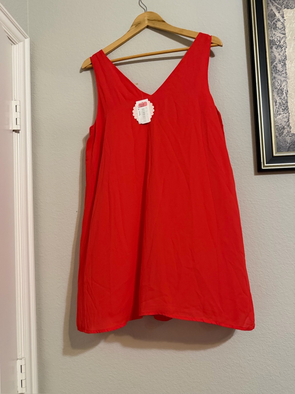 Soprano Red Midi Dress